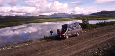 The scenic Denali Highway